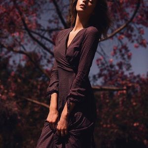 Band of Gypsies Wrap Maxi Dress